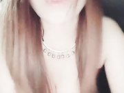 非常风骚的少妇和炮友深夜在户外露出口交车震