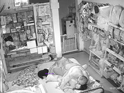 最新流出-居家攝像頭破解拍攝到的小賣部豐滿大奶老板娘被頹頭老公猛插 貌似還有小狗在旁邊舔屁股 720P高清原版