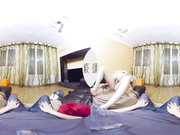 Cuckold watch his slut wife fucking and sucking another guy