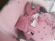 情趣酒店水滴摄像头监控TP鸡巴貌似很粗的瘦高个拉扯撞击女的有些吃不消