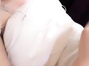 皮肤白皙丰满短发美乳少妇双人啪啪秀第二部 男的干不动玩BB近距离特写 毛毛比较多不要错过