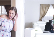 巨乳淫荡姐姐偷吃妹妹小鲜肉男友的大屌