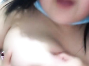 全网最肥的女主播，自己玩道具非常嗨高潮喷水