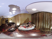 Slutty babes give Santa the best present